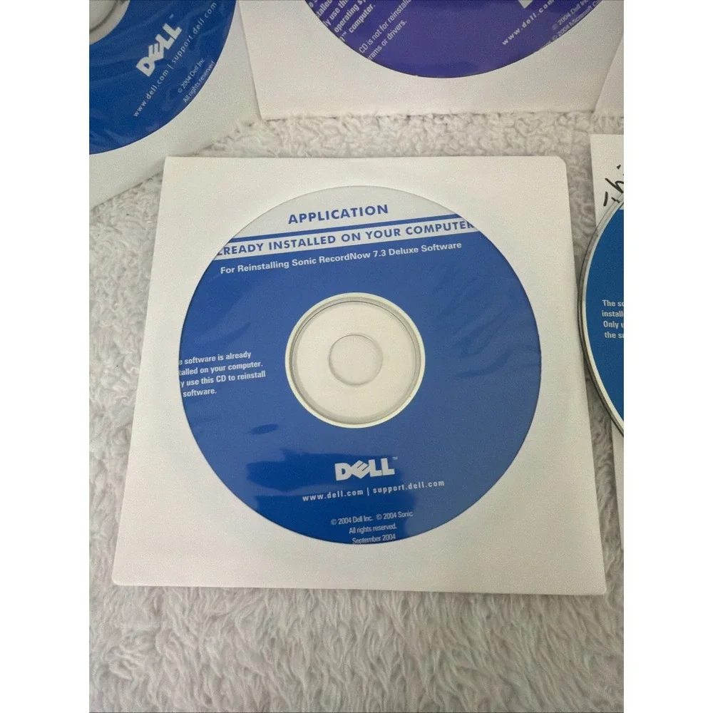 Microsoft Windows XP Professional Service Pack 2 Dell Reinstallation Discs Lot 5